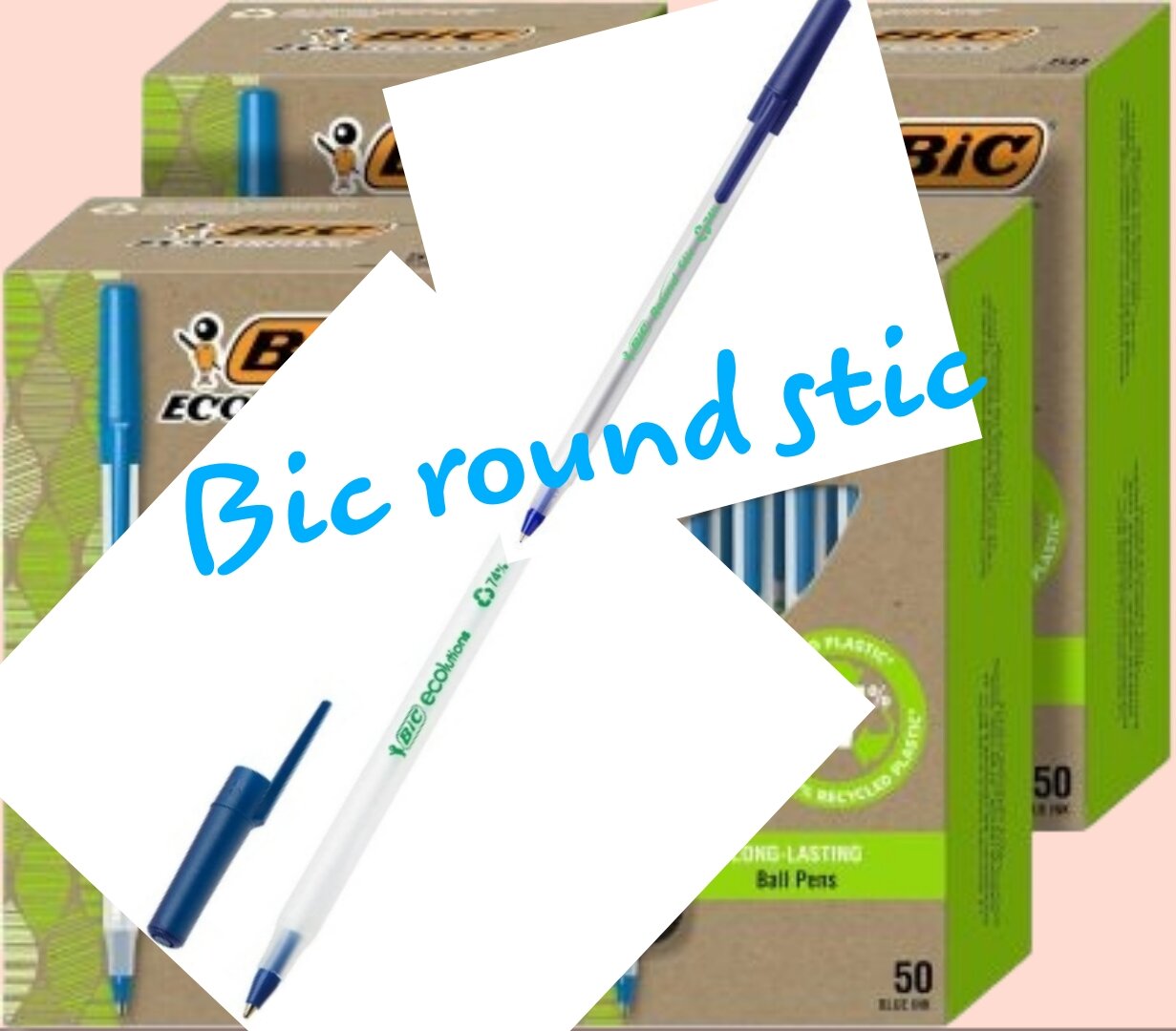 Bút bi Bic Round stic (Revolution/ U.S and Canada).