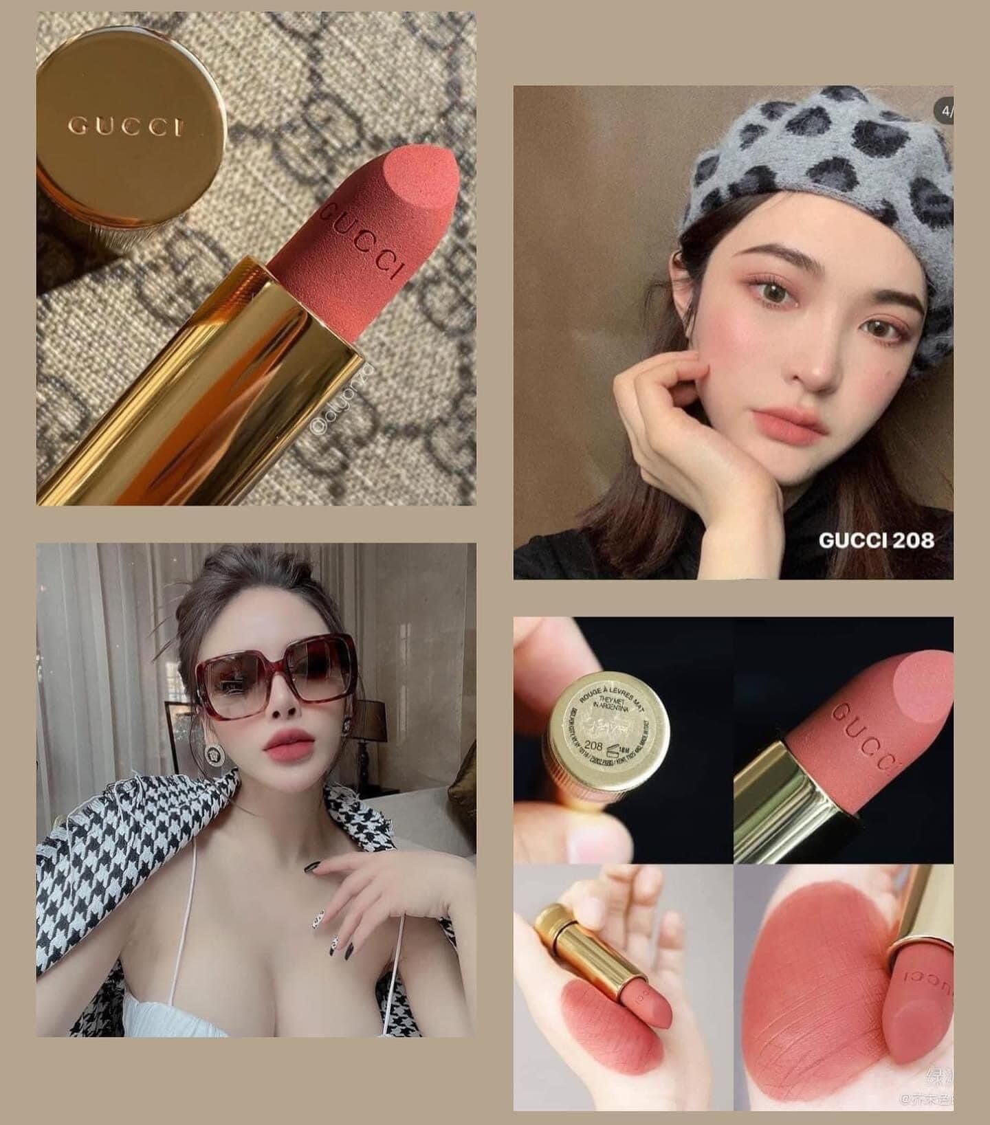 Son Gucci Matte màu 208 505