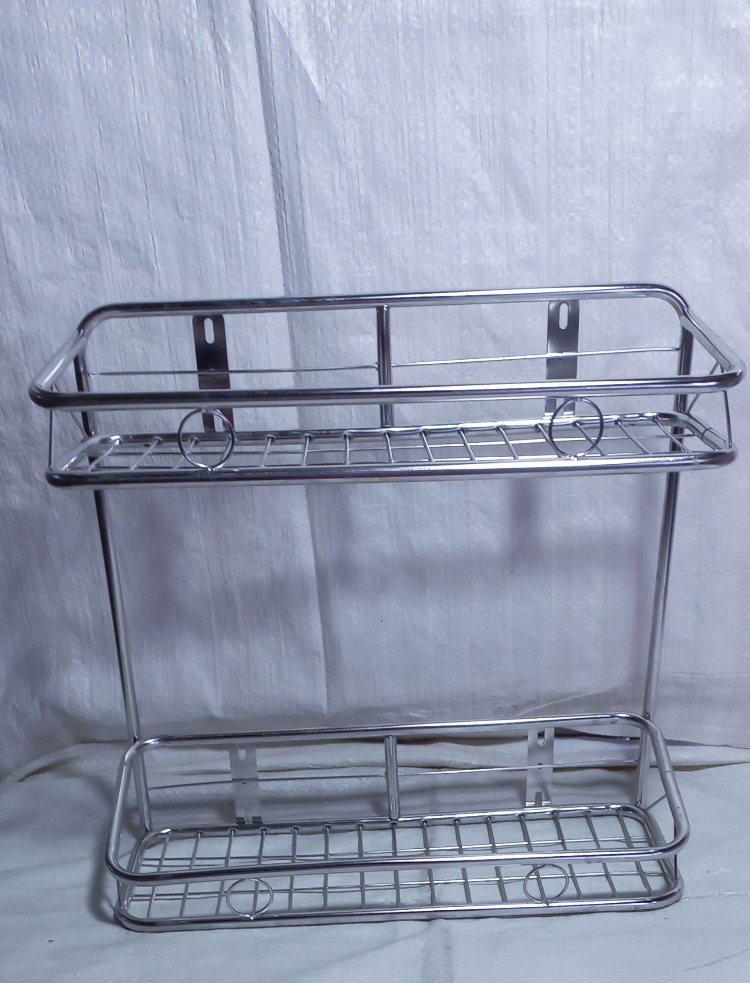 kệ đựng gia vị inox 2 tầng