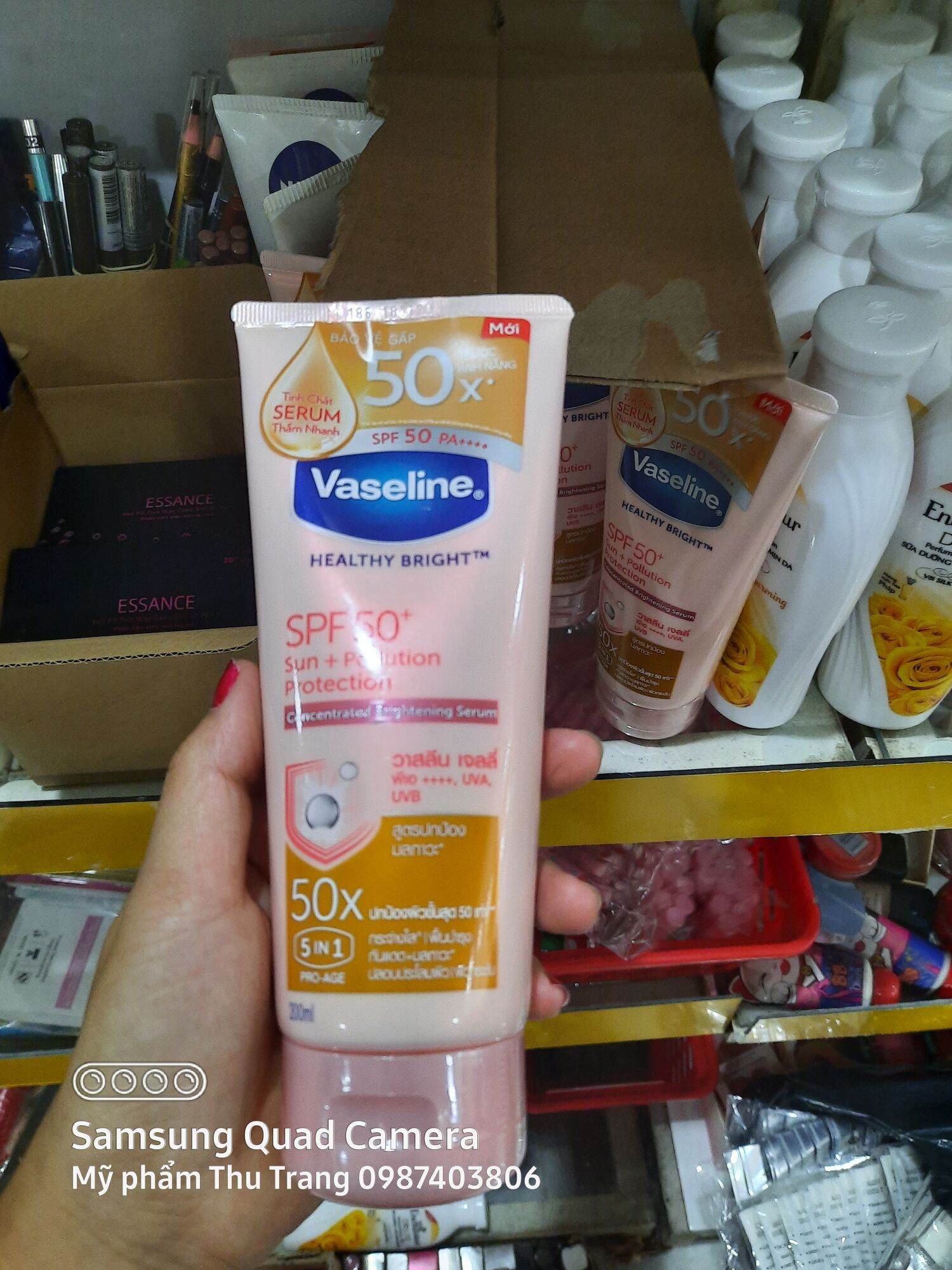 Kem dưỡng thể Vaseline 50x
