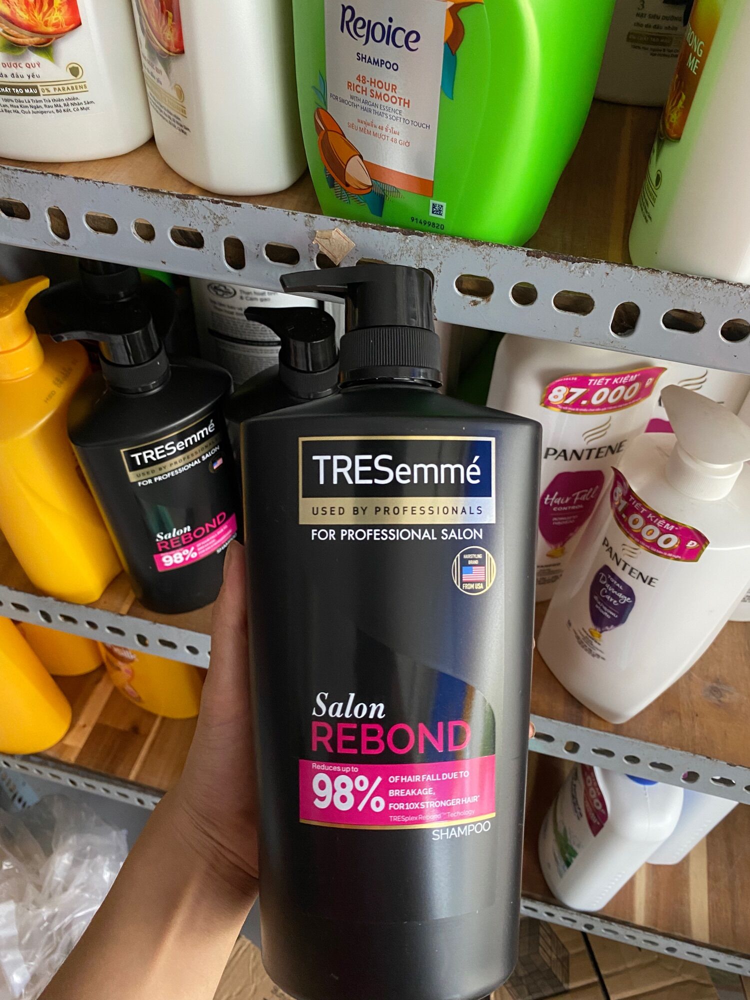 Dầu gội TRESemmé 850g suôn mềm mượt/ngăn gãy rụng mẫu mới