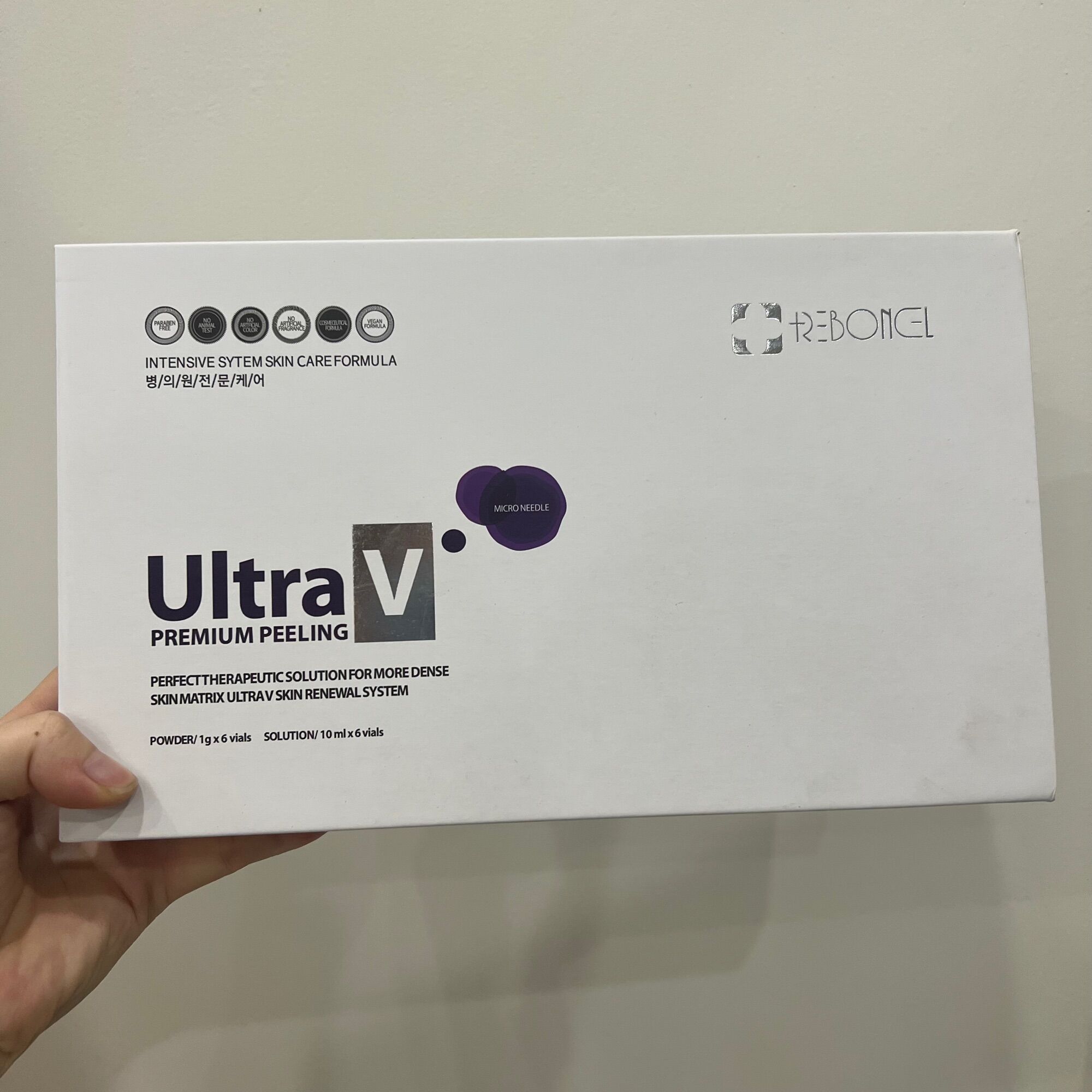 [CHÍNH HÃNG] [ẢNH THẬT] Vi kim tảo biển Ultra V Hàn Quốc