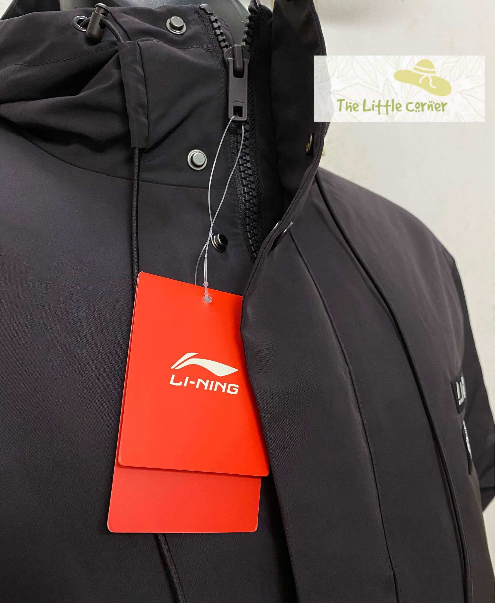(Size XL form Âu) Áo phao lông vũ nam Lining AYMR379