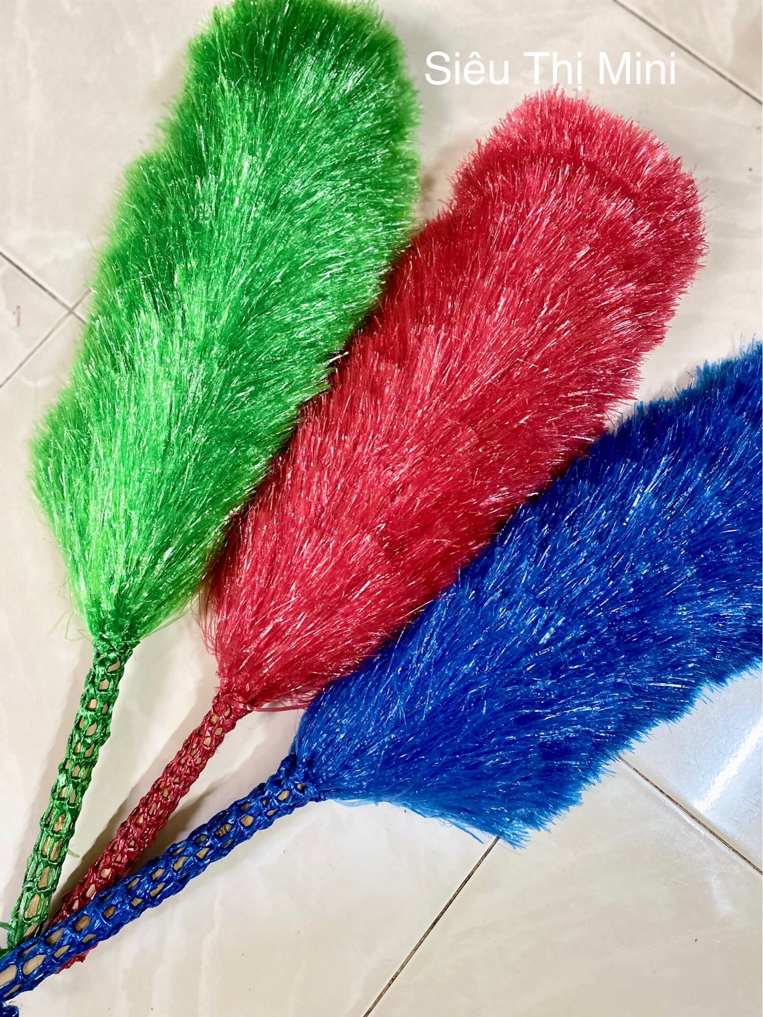 Chổi cước nilông quét bụi 1 màu