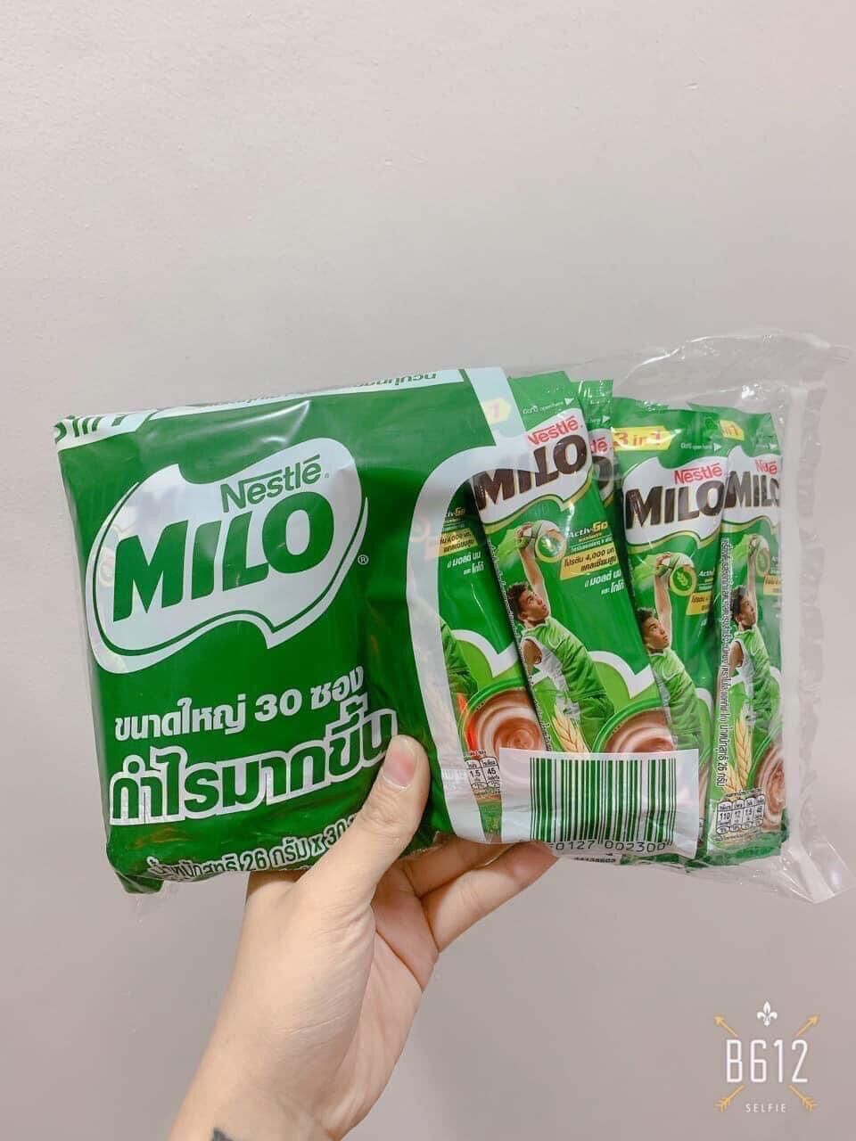Bịch 48 gói milo thái lan