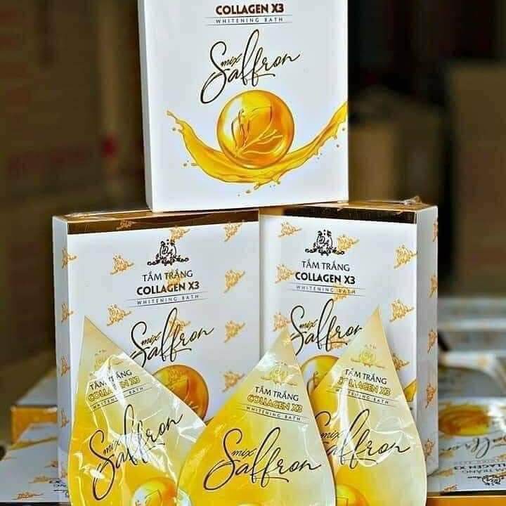 ❤tắm trắng body colagen x3