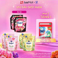 (Livestream) - Combo 2 Túi Nước Xả Vải Comfort Thiên Nhiên Thanh Khiết 3.0L