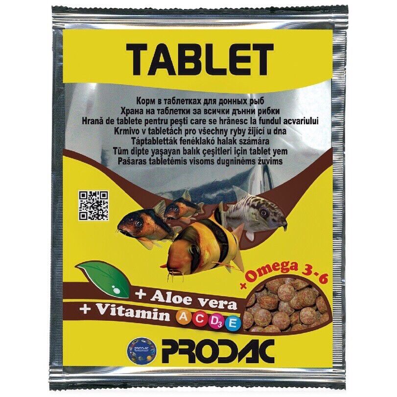 Thức ăn cho cá cảnh prodac tablet 6gam
