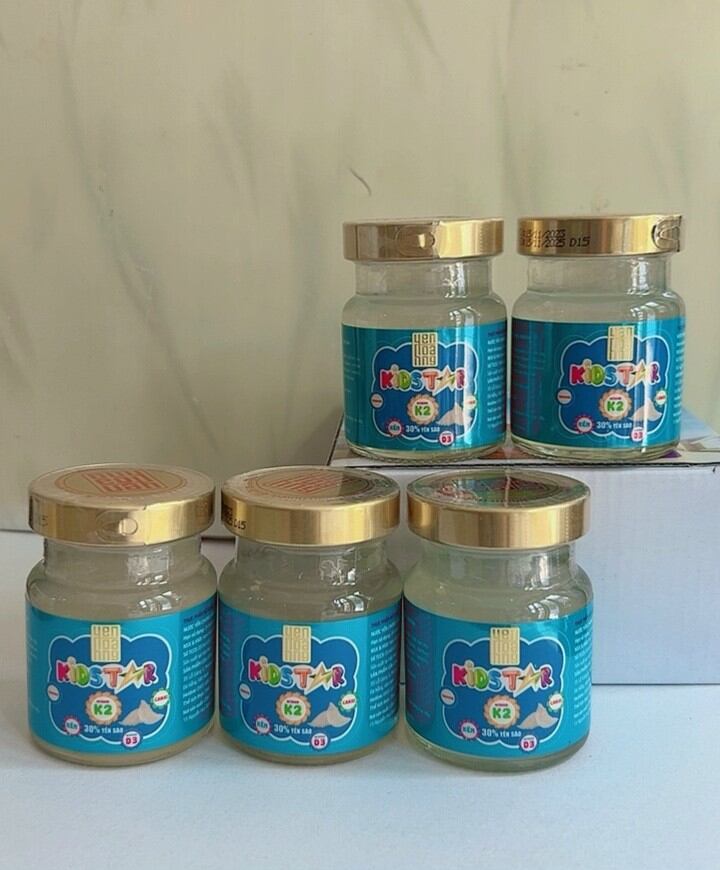 Nước yến cho bé 30% yến KidStar