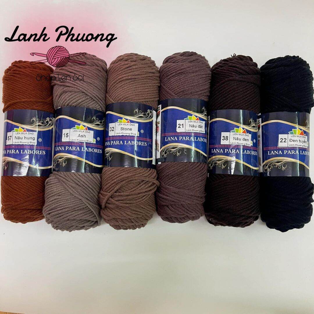 Len Milk Ống Valetine Cuộn 100gr (bảng 1)