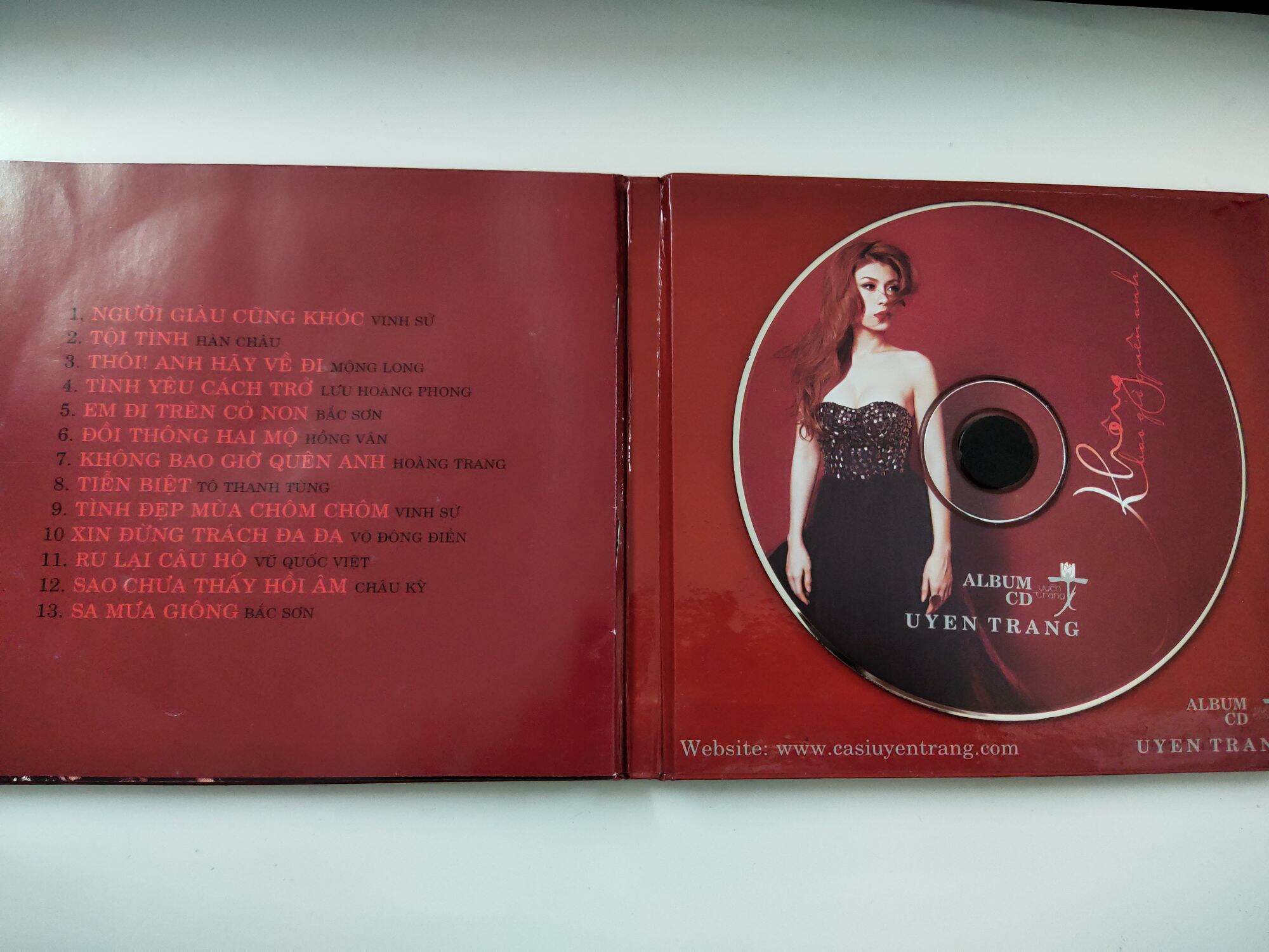CD - Uyên Trang - Không bao giờ quên anh