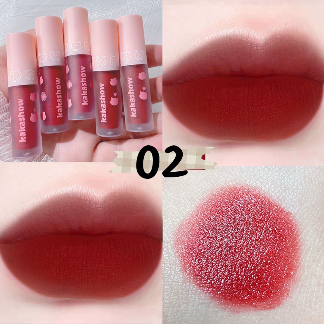 Son Kem Lì Kakashow mini Siêu Đẹp Đủ Màu