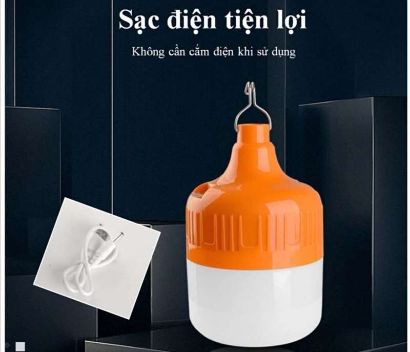 Bóng Đèn Led Không Dây 150W Cổng Sạc Usb
