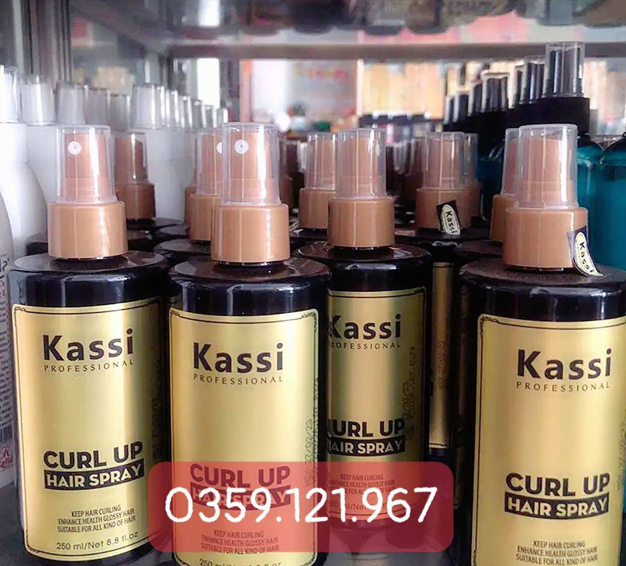 Sữa Dưỡng Tóc Dành Cho Tóc Xoăn Kassi (Chai 250ml)