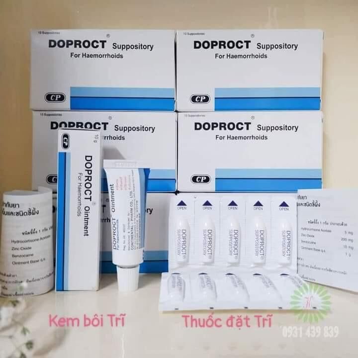 Hộp trĩ doproct Thái Lan