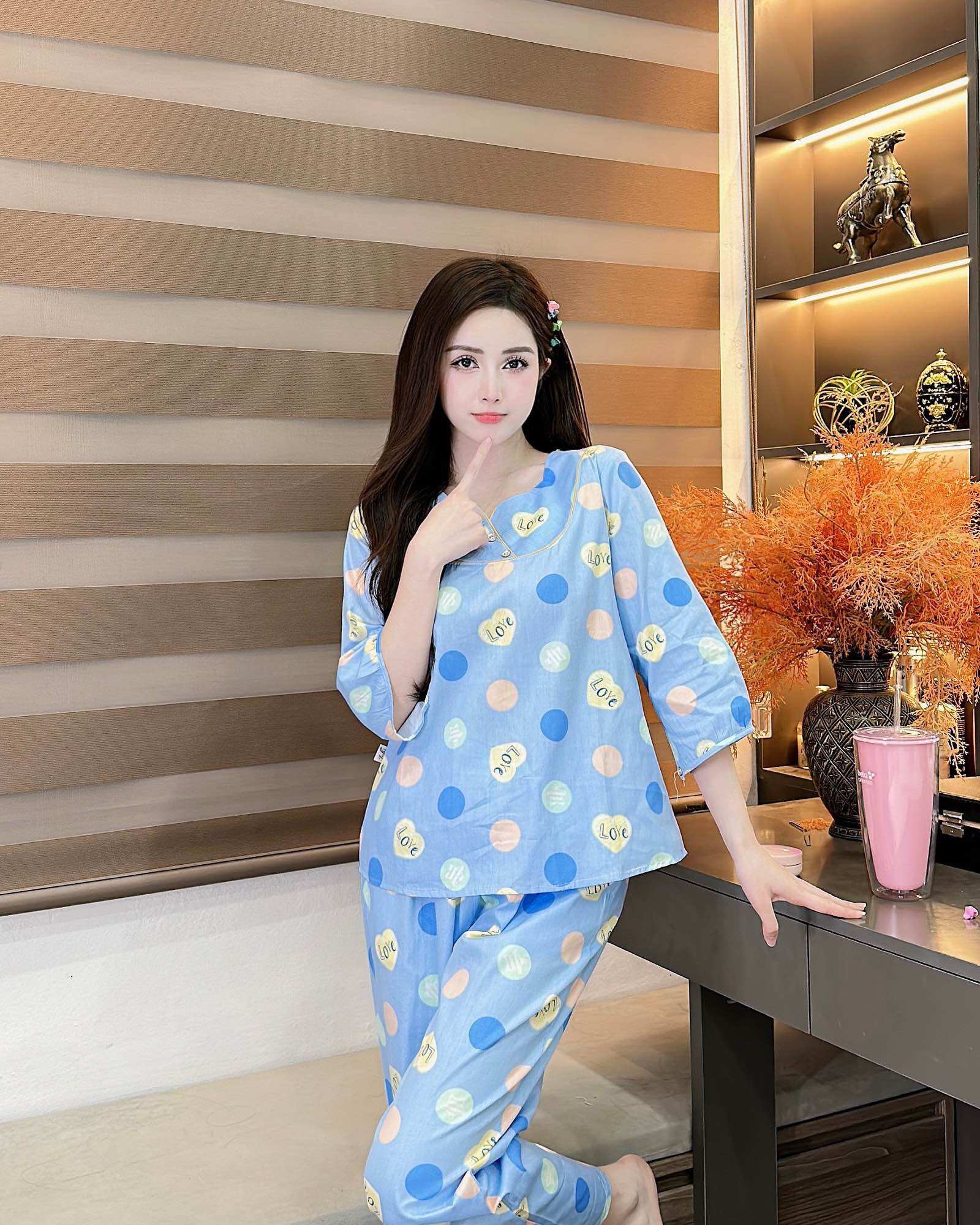Đồ bộ mặc nhà đẹp chất kate