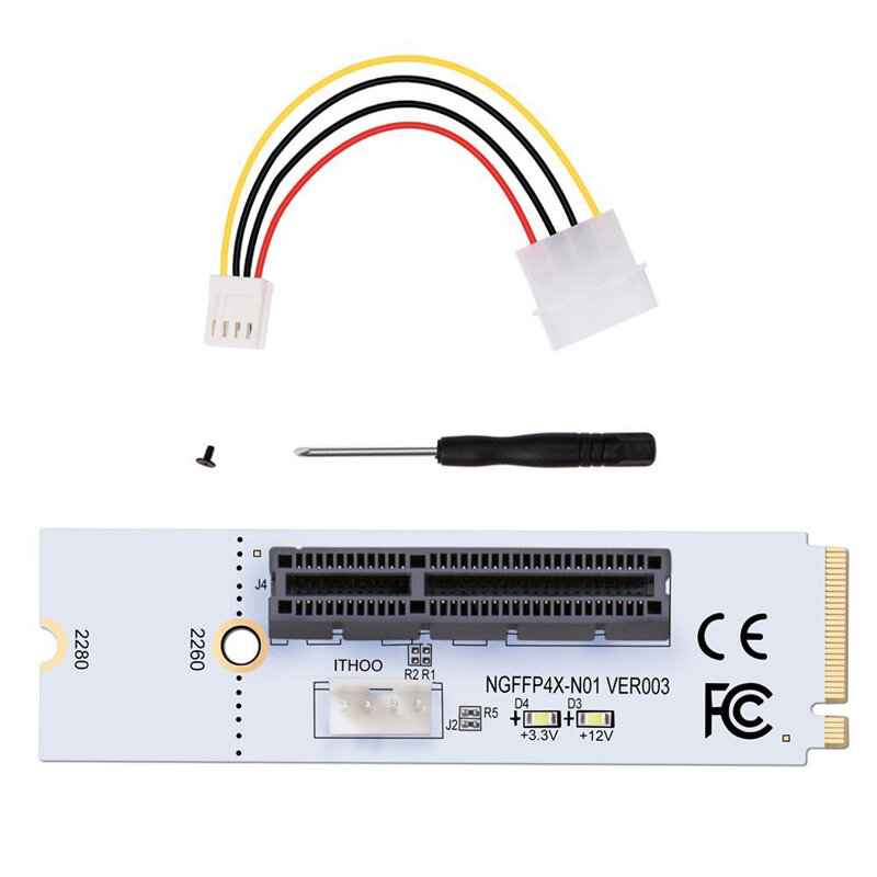 DASHACHUAN | M.2 to PCI-E 4X Riser Card Giá 198,000 Đồng*Miễn phí vận chuyển
