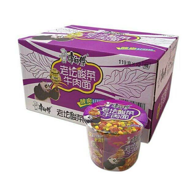 1 cốc mỳ dưa bò khang sư phụ 122g