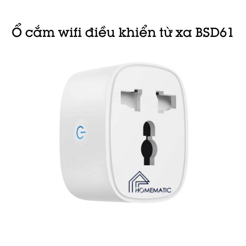 Ổ cắm wifi điều khiển từ xa 16A Homematic BSD61