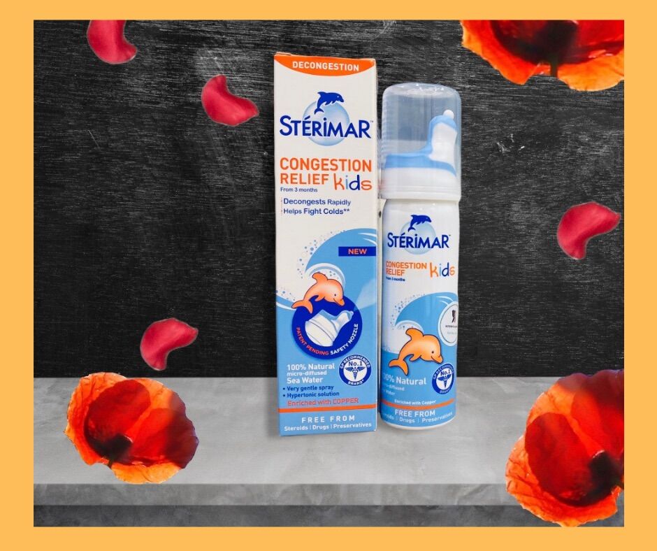 Xịt mũi cá heo cam sterimar UK
