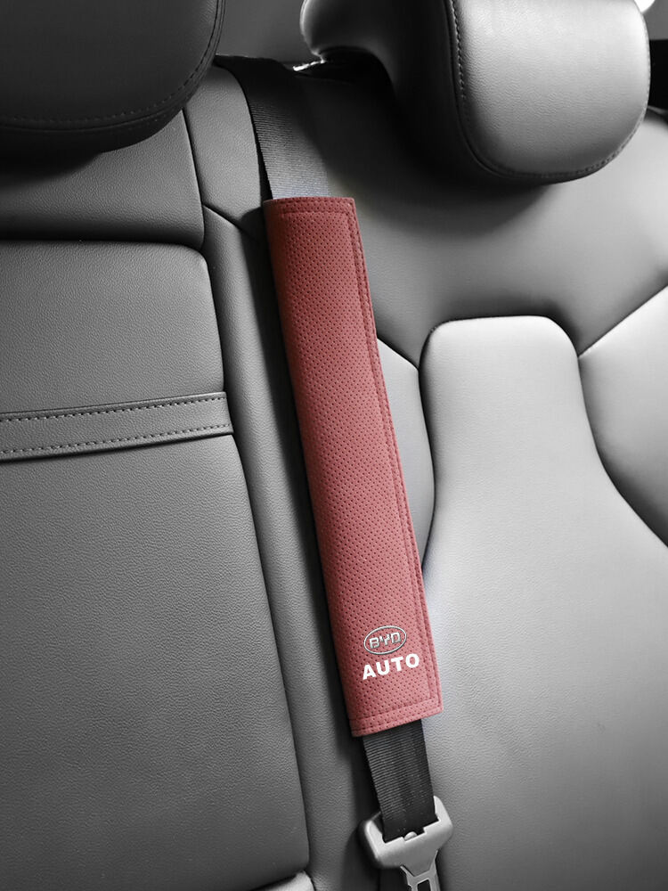 Bộ Đệm Vai Dây An Toàn Làm Từ Lông Giả Cho BYD OCEAN GTO 0507 Dolphin E1E2E3 Qin PLUS Qin Pro