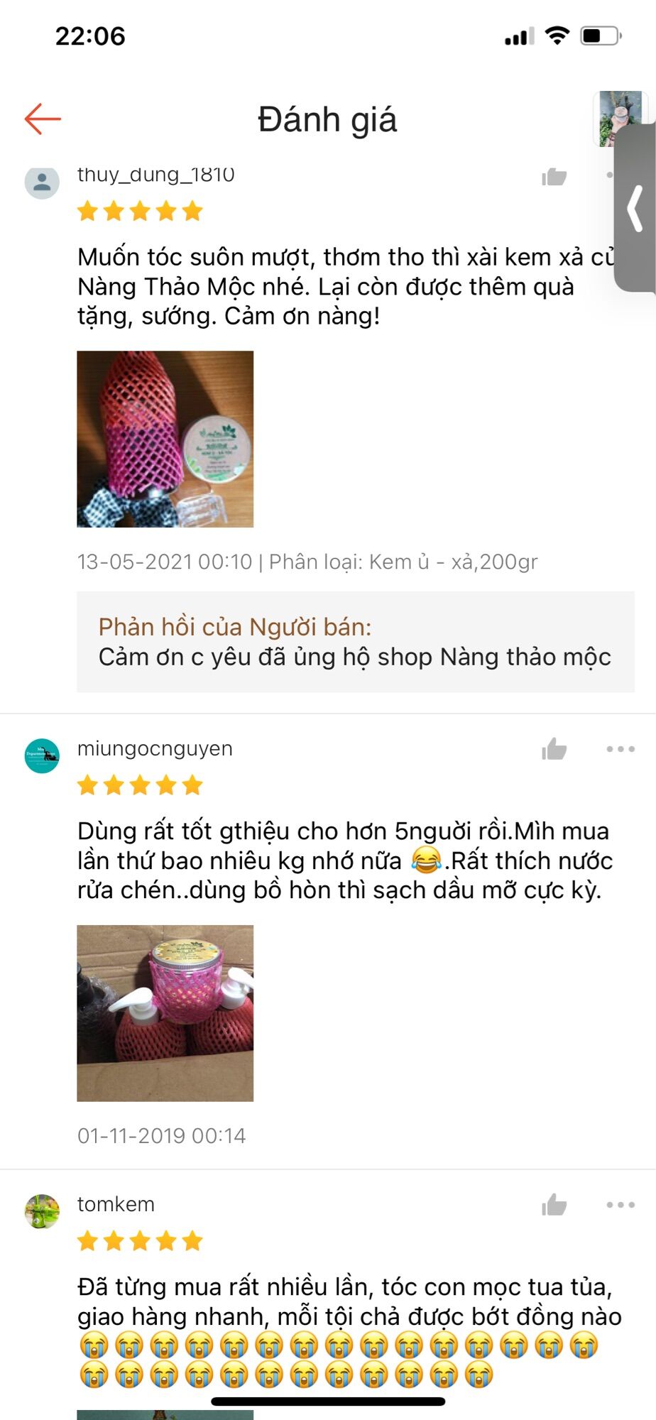 Kem xả tóc thảo mộc 450gr