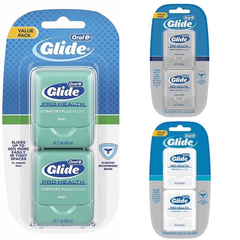 Chỉ nha khoa Oral-B Glide vĩ 2 hộp của Mỹ