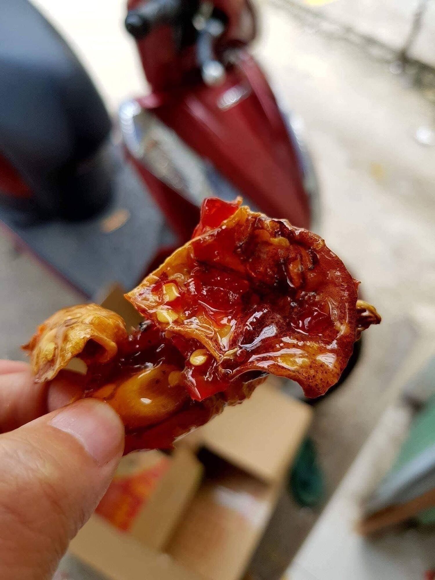 Mực rim me cay thơm ngon ăn vặt 250g