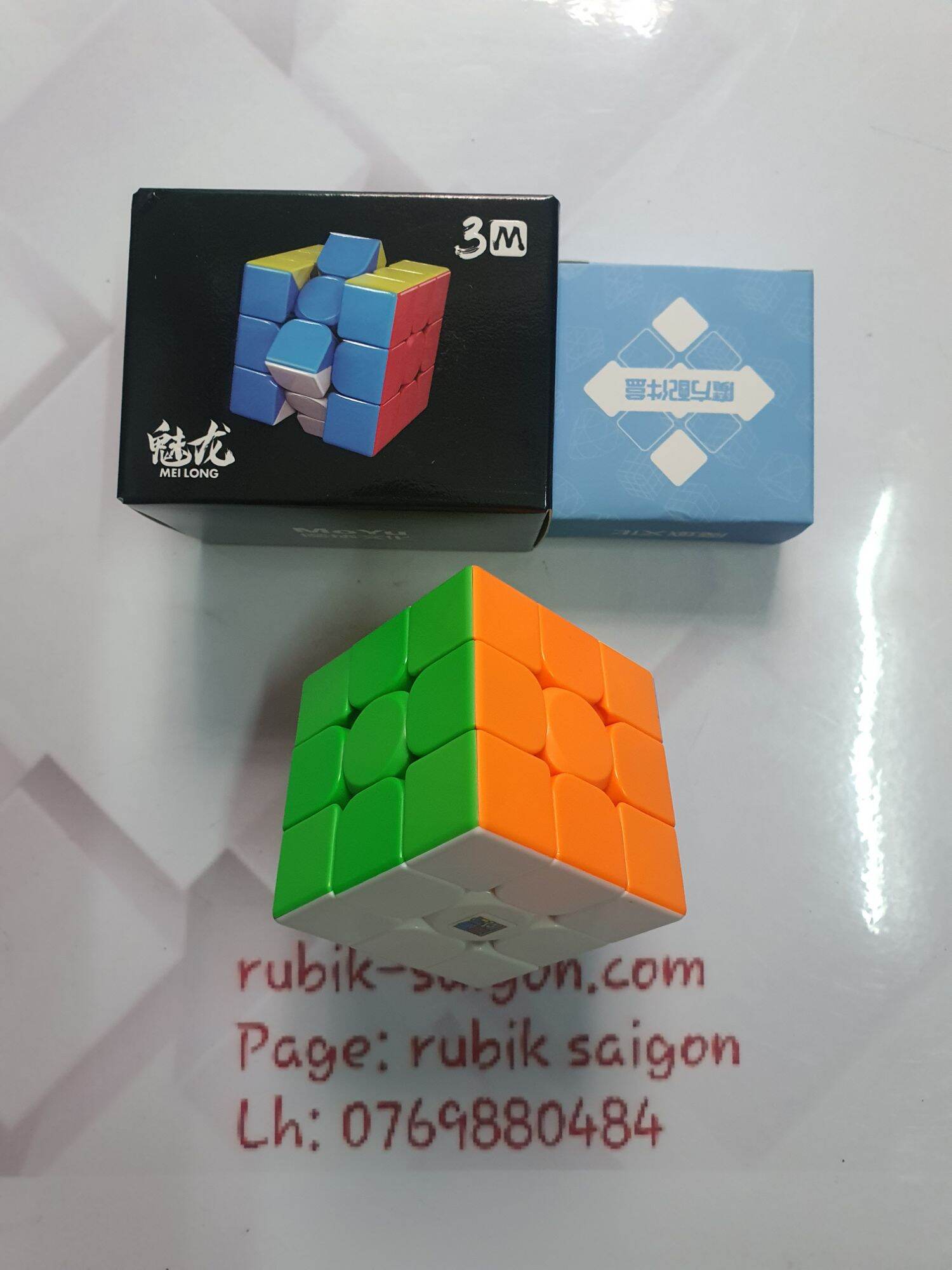 [HCM]Rubik Meilong 3x3 M chính hãng(chíng hãng mod nam châm)