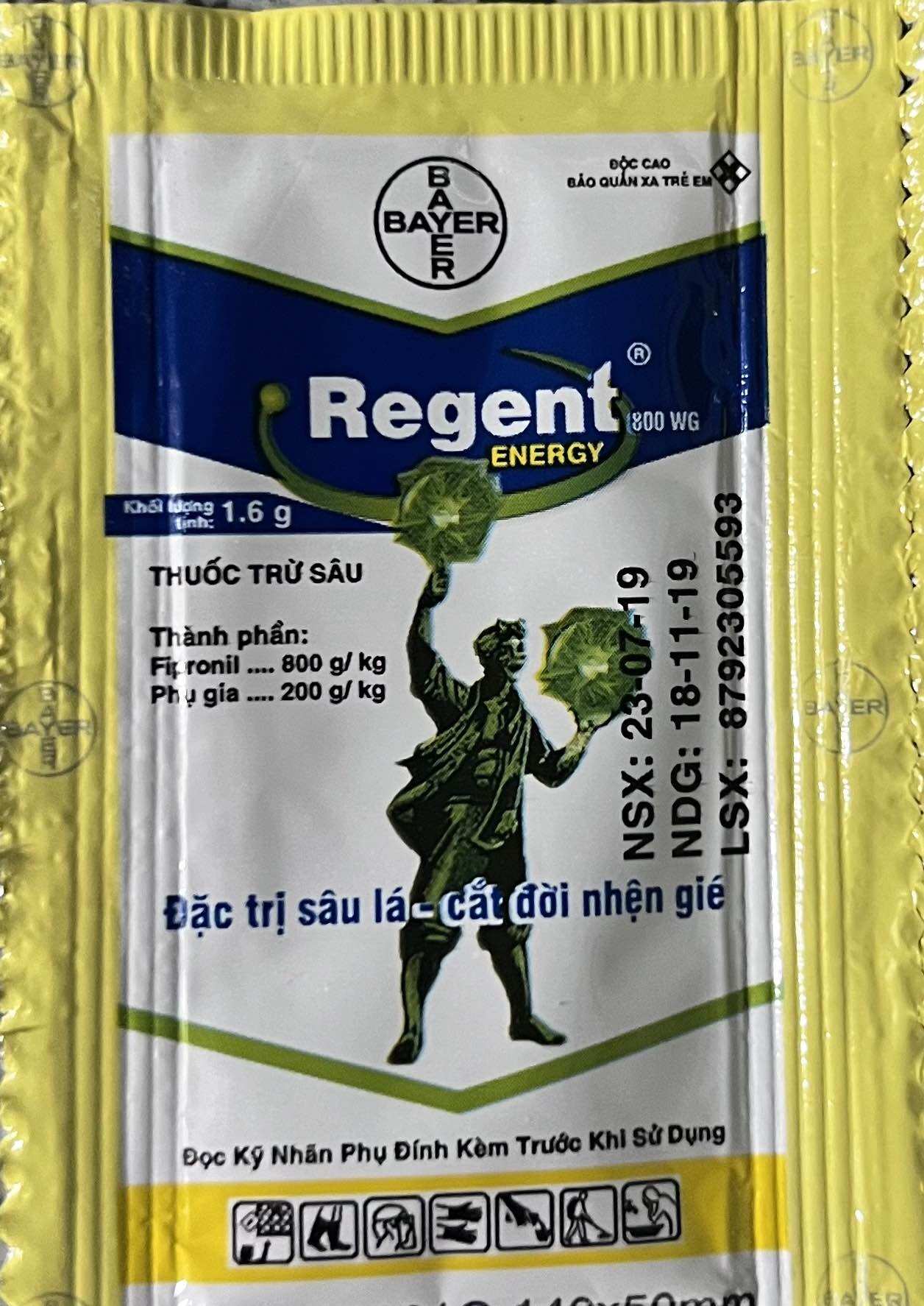 Regent Chuẩn gói 1.6g . Trừ rầy, nhện, kiến, gián mối, bọ chét, ve chó. Hàng bao chất lượng