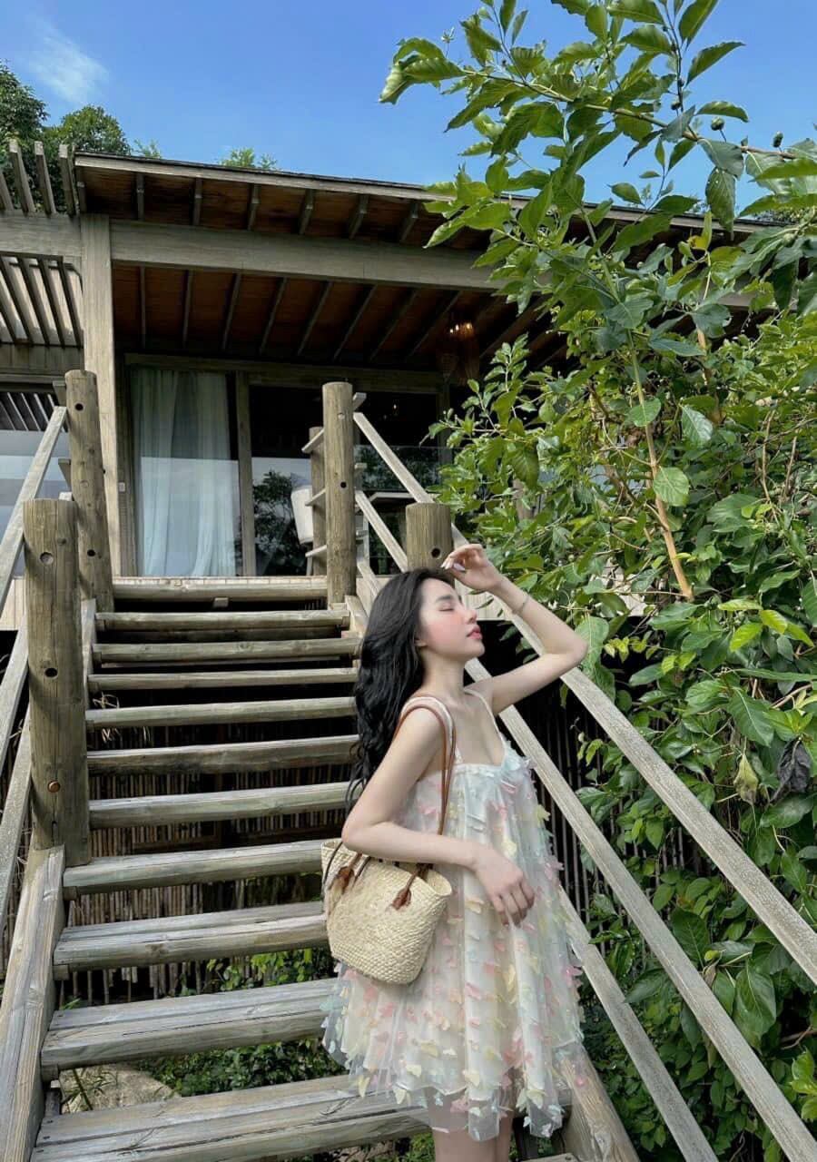 ĐẦM 2S BABY DOLL ĐÍNH BƯỚM 7 MÀU