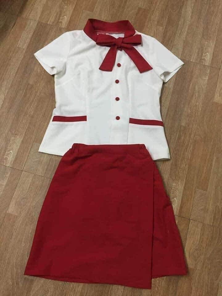 đồng phục spa chất cotton lạnh