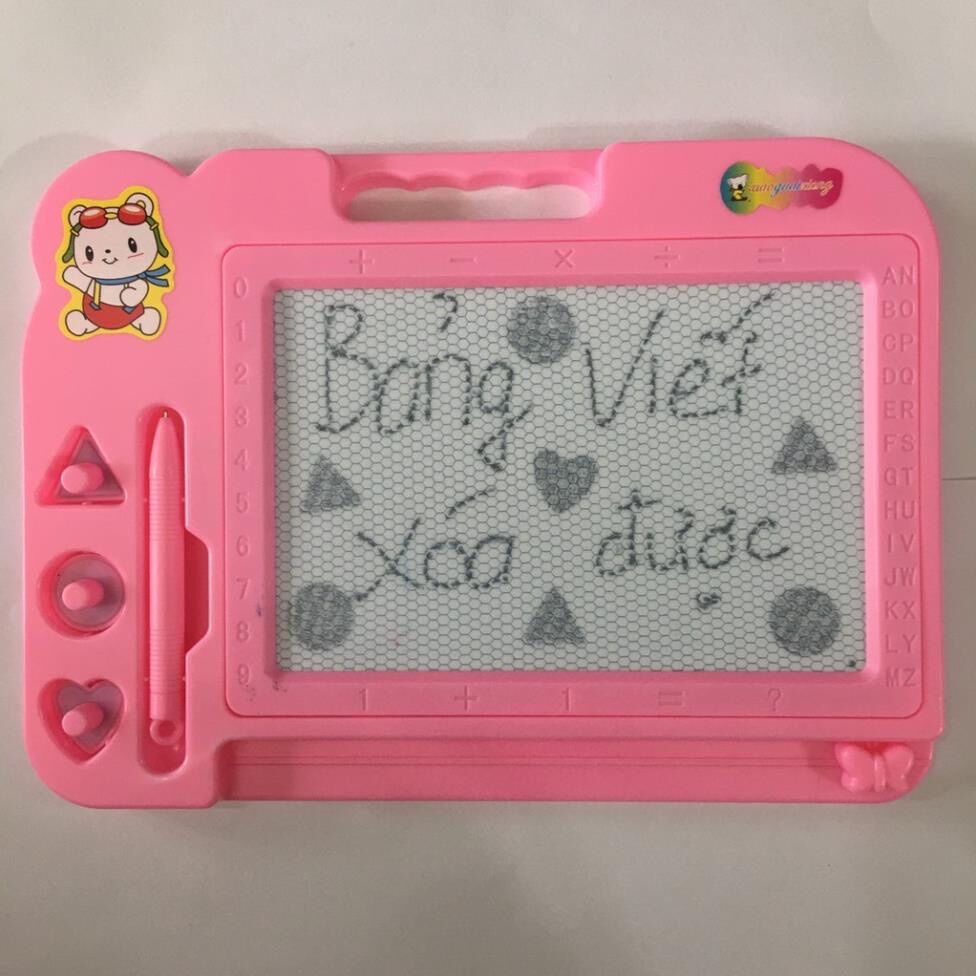 Loại to]bảng viết thông minh 💖 bảng tự xóa thông minh viết xong gạt xóa chữ 🎁 tặng kèm bút viết 🎁