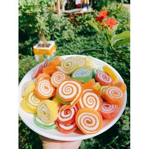 Kẹo Dẻo Trái Cây Xoắn - ăn vặt - Tết TT MART