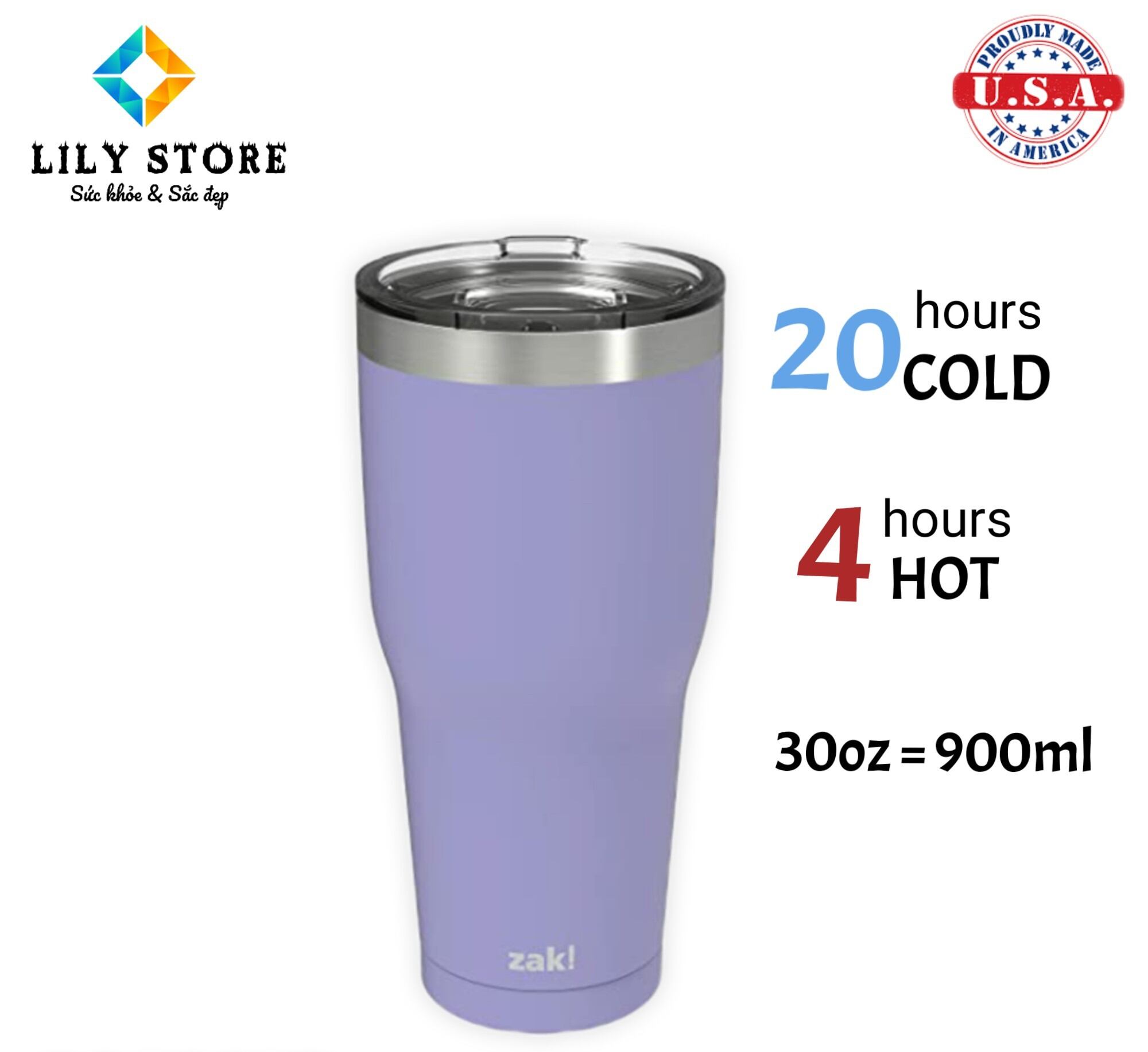Ly giữ nhiệt của mỹ zak 900ml