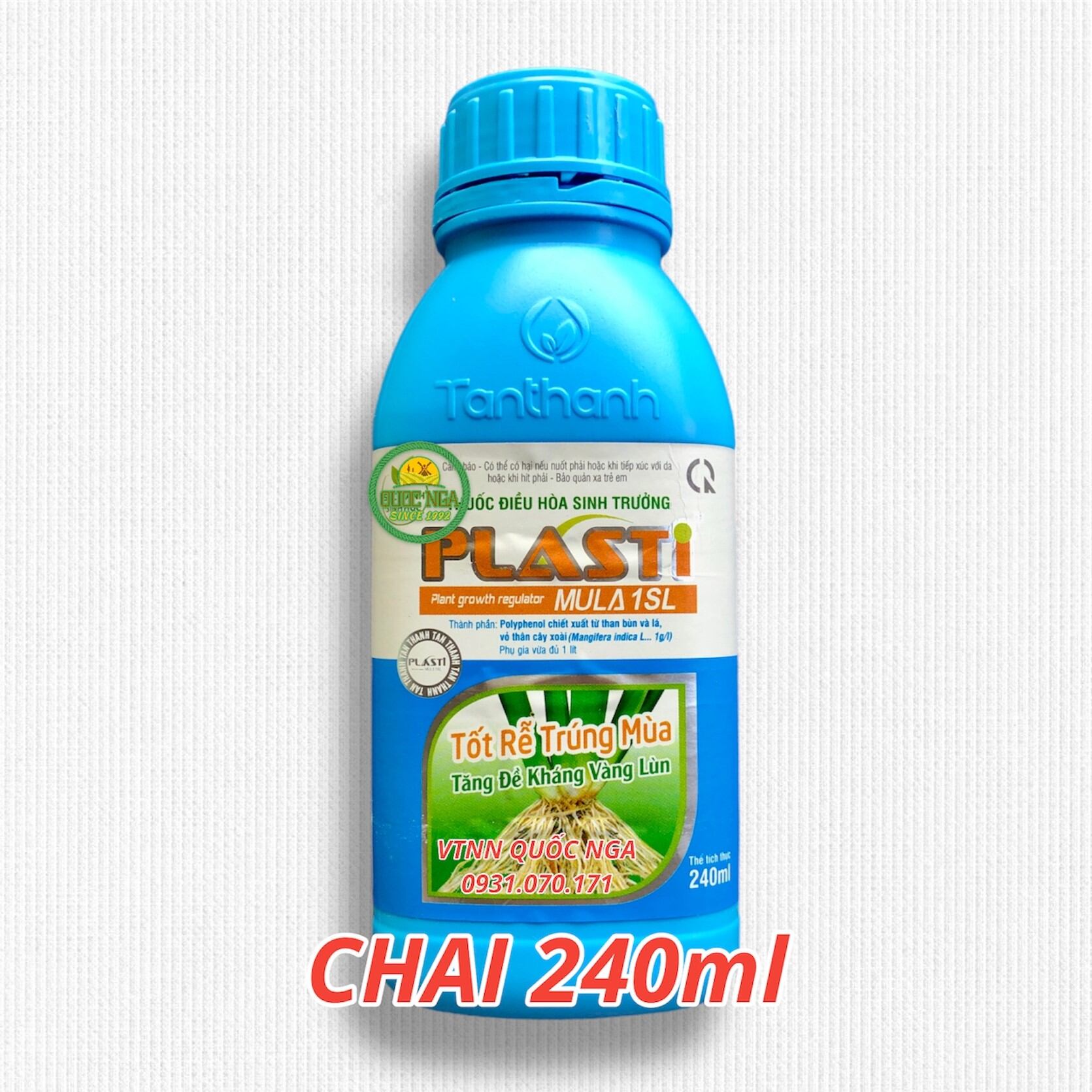PHÂN BÓN LÁ ĐIỀU HÒA SINH TRƯỞNG PLASTI MULA - TỐT RỄ, TRÚNG MÙA