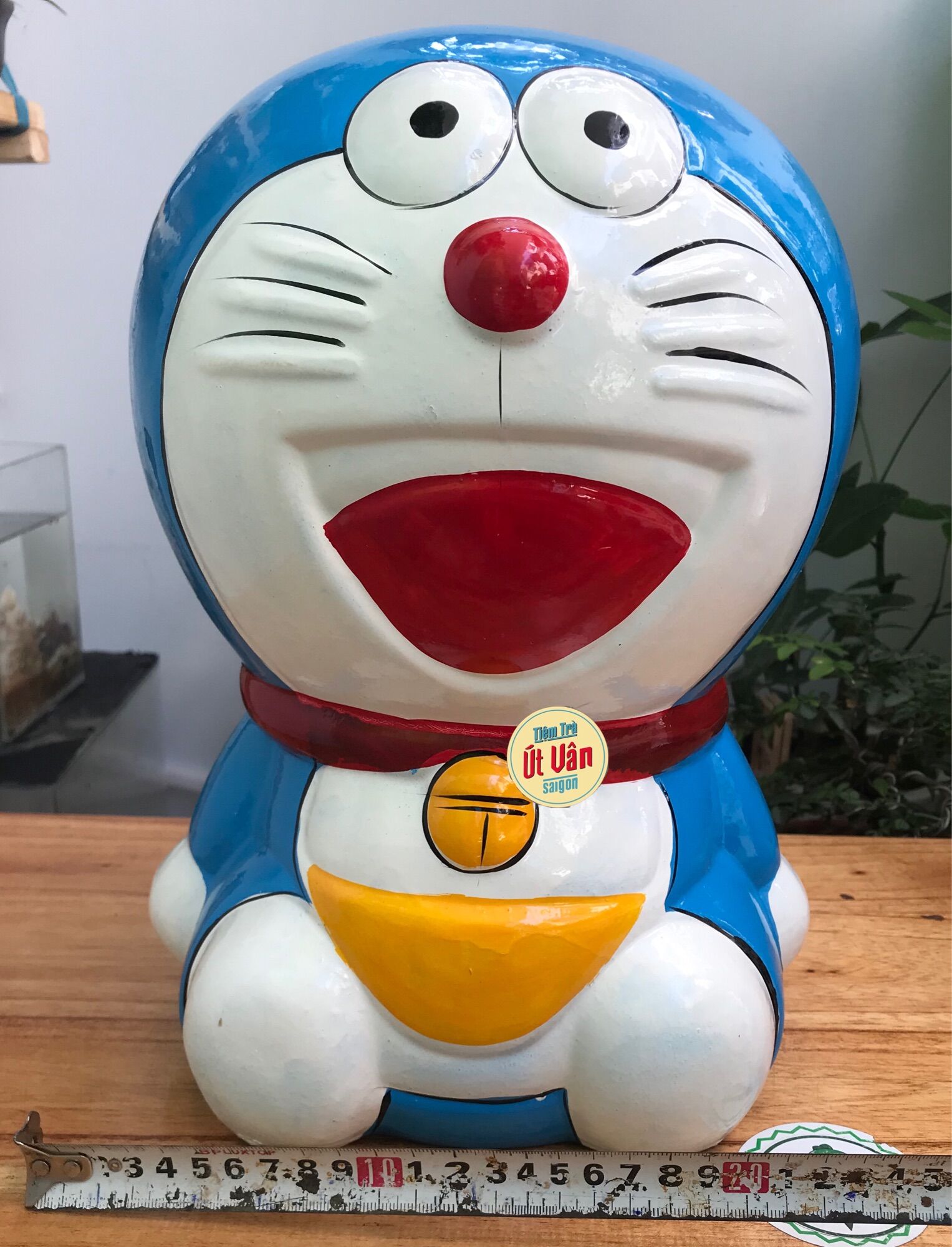 Heo đất handmade doremon XL