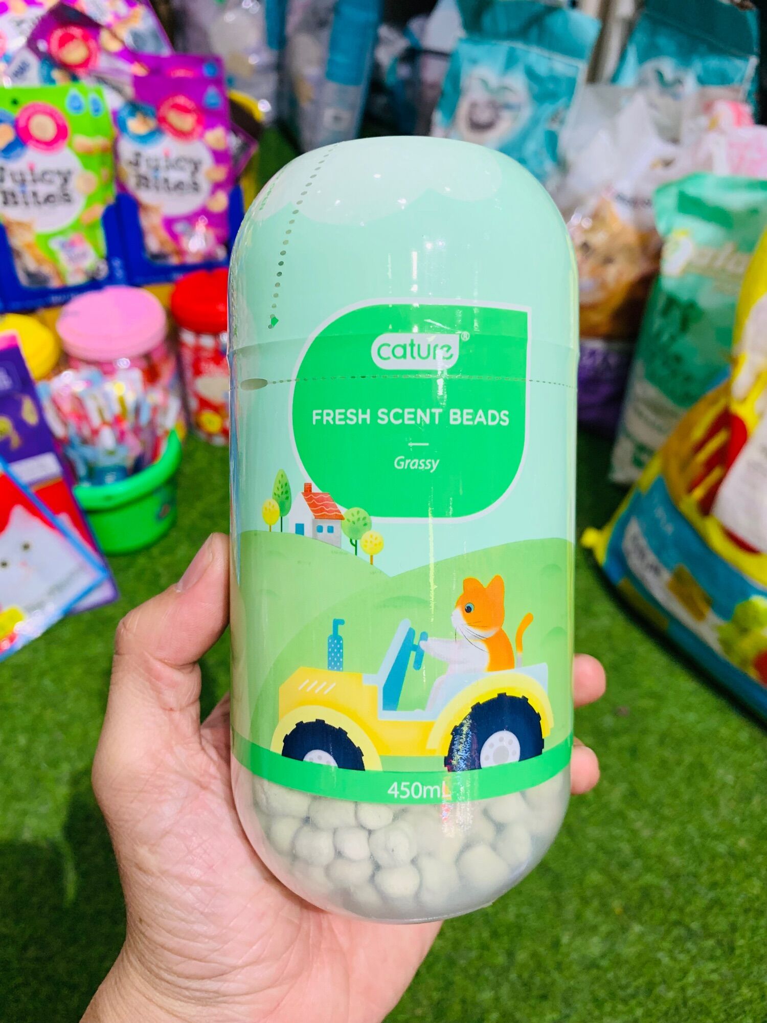 Hạt khử mùi phân mèo Cature Fresh Scent Beads 450ml