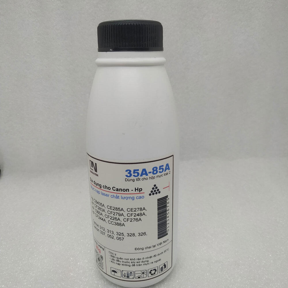 Mực nạp ln 35a 85a 48a cho máy in hp p1102, p1006, m12a, m15a, m28a canon 6030, 6230, 3050
