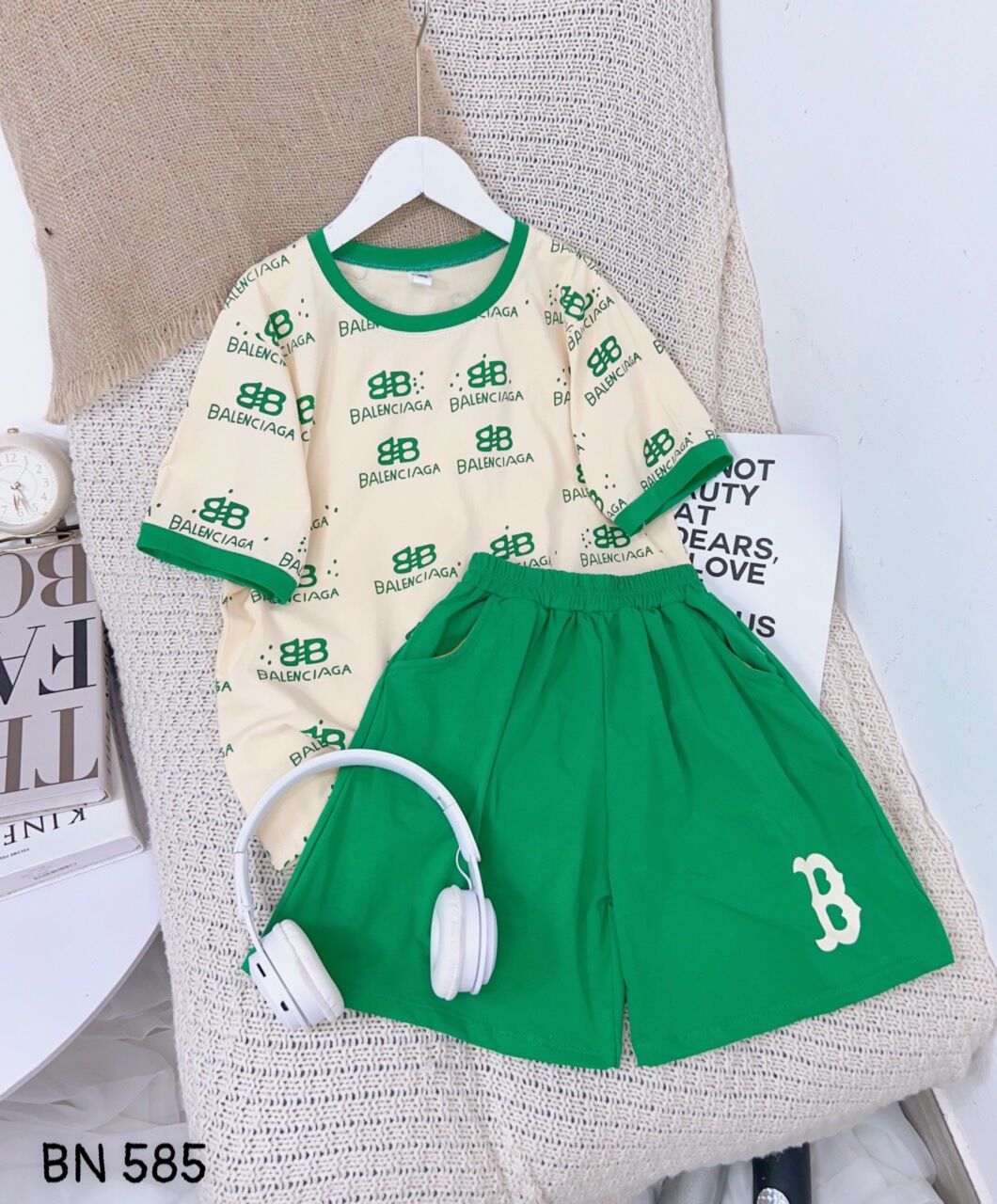 set bộ thời trang cá tính cho bé yêu