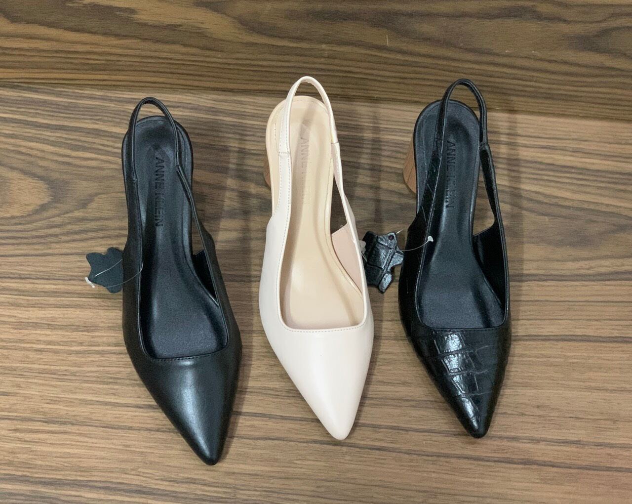 giày slingback Anne Klein dư xịn