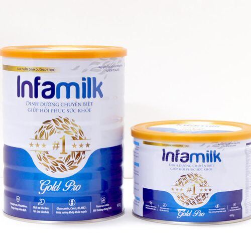 [Hàng nhập khẩu] Sữa bột chuyên biệt Infamilk Gold Pro giúp phục hồi sức khoẻ - Loại 400 gam