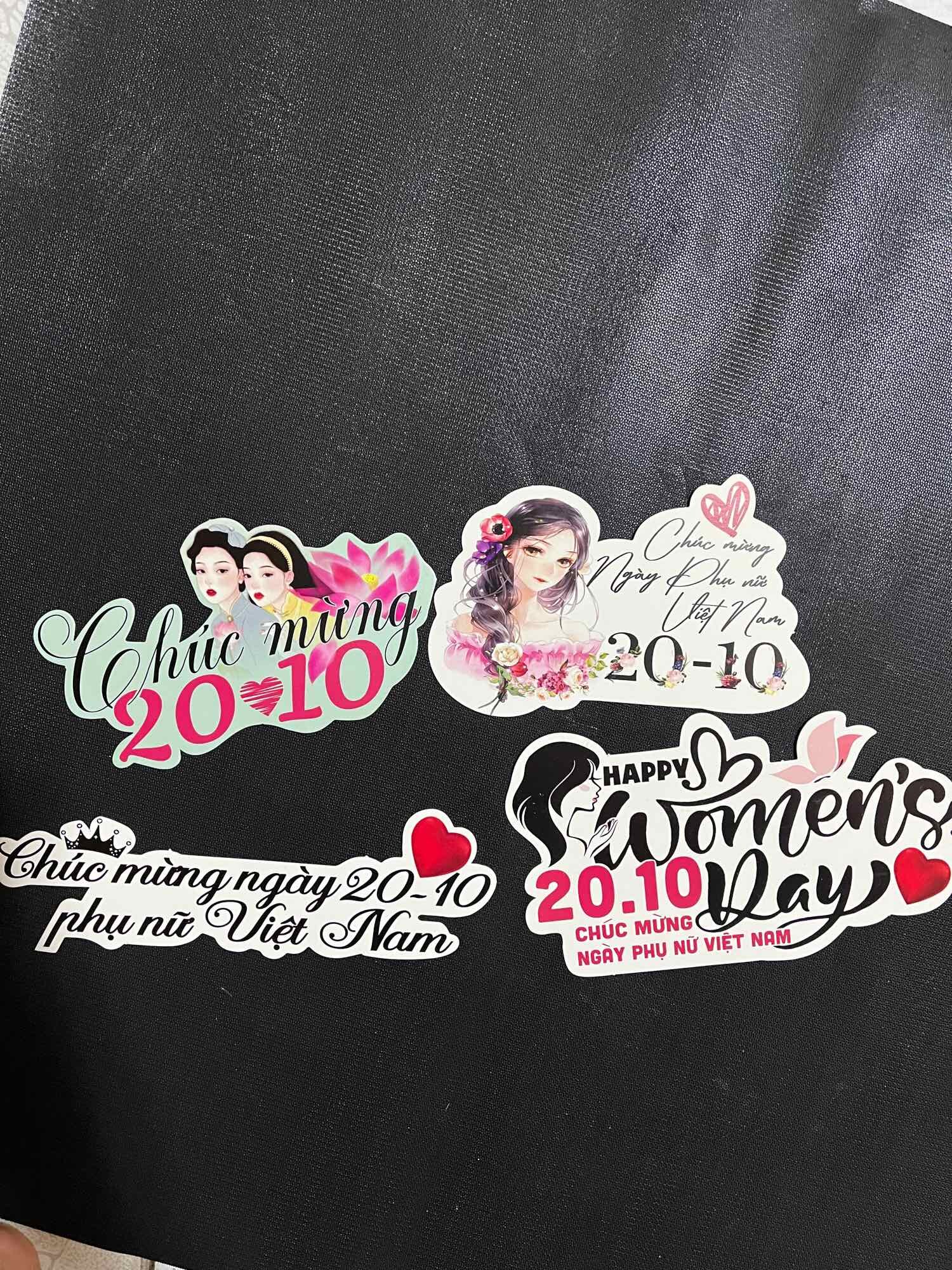 Sét 10 cái Baner chúc mừng 20/11 và 20/10
