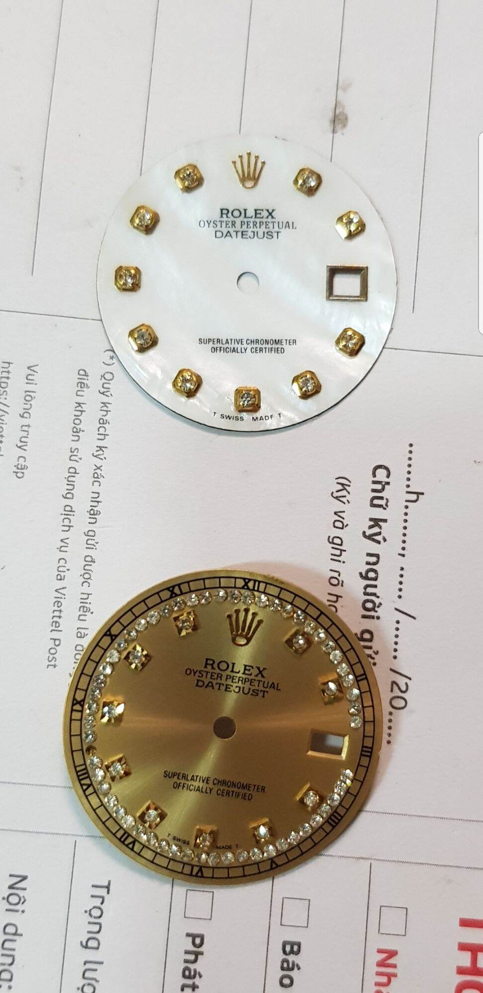 mặt số đồng hồ ROLEX đường kính 28 mm