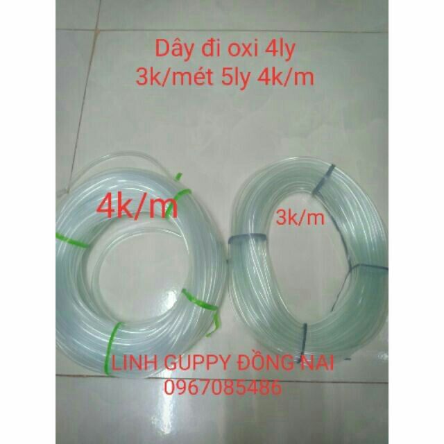 DÂY OXI 4LY ( COMBO 5M ) , DÂY SỦI KHÍ OXI ,