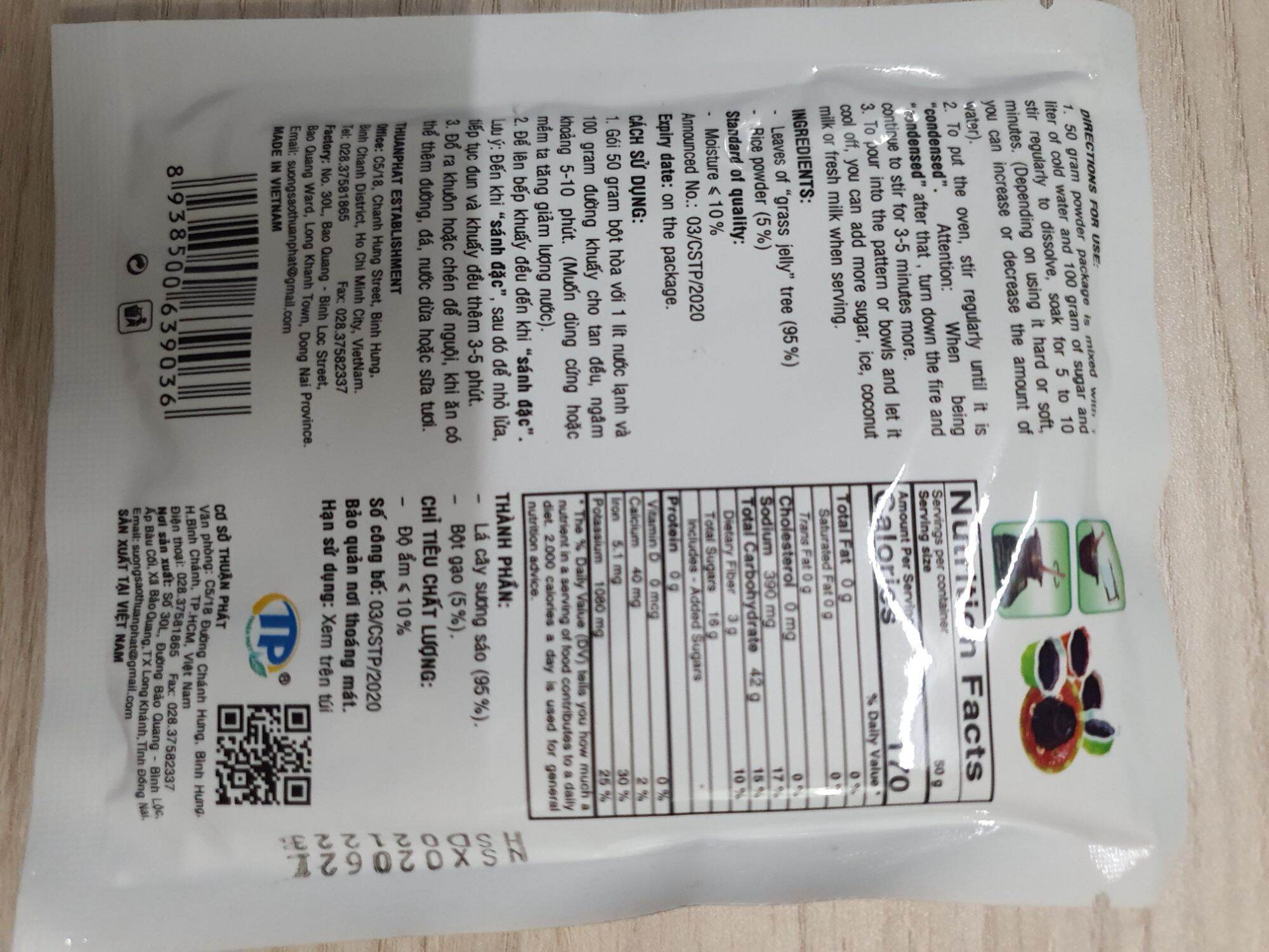 Bột Sương Sáo Thuận Phát 50G