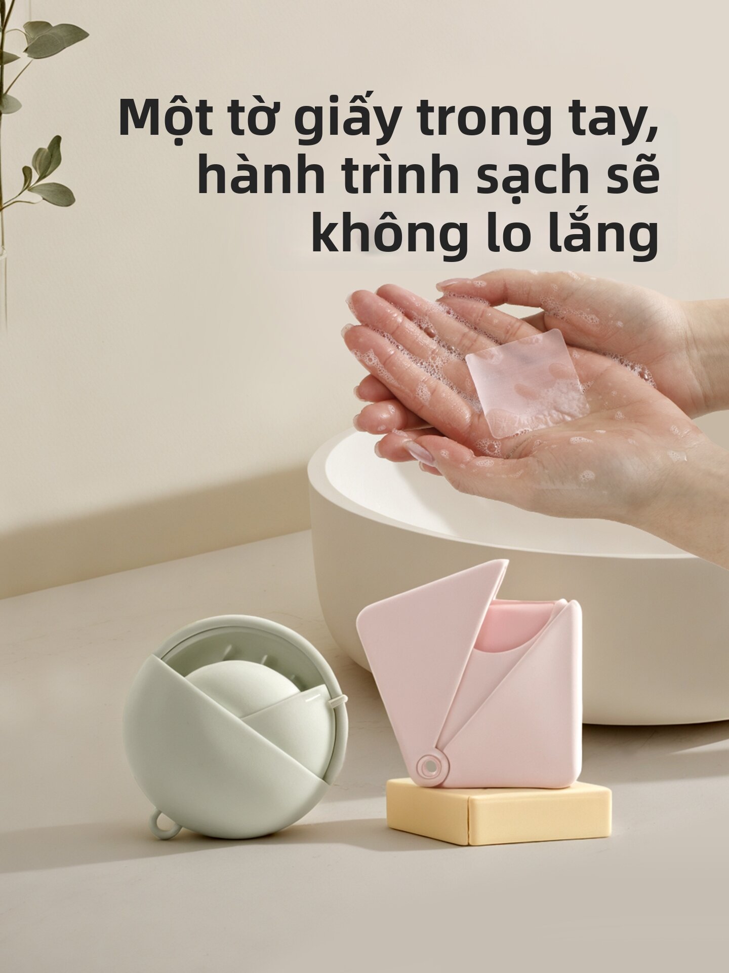 FaSoLa | Tấm Xà Phòng Di Động Kháng Khuẩn