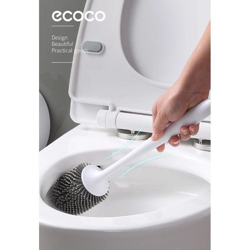 Chổi cọ vệ sinh ecoco kèm miếng dán