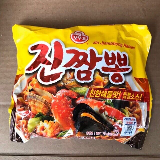 Ottogi) mỳ hải sản jin jjambbong - 진짬뽕 130g