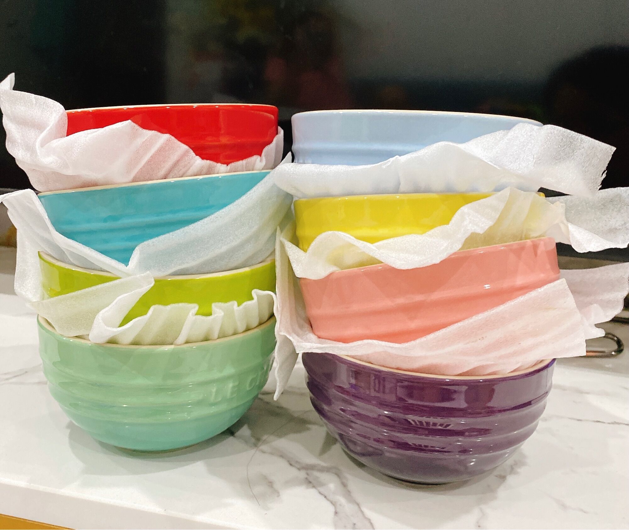 Bát cơm cầu vồng Lecreuset TQ